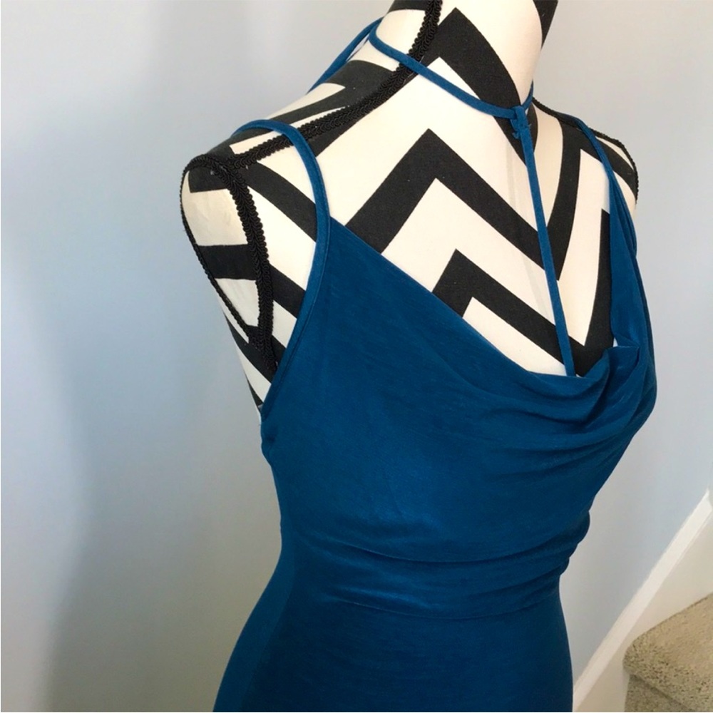 Teal Maxi Dress - Picture 4 of 7